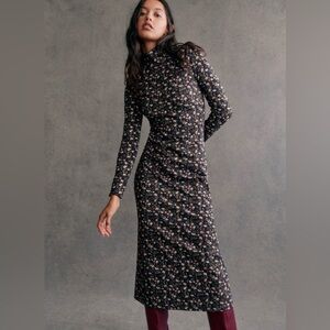 NWT - Sezane Felicia long dress - Miranda print - size L